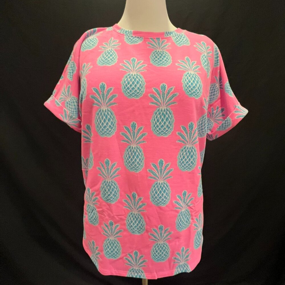 Pineapple Pink Shirt